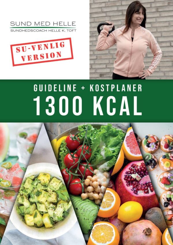 1300 kcal kostplaner SU-venlig version