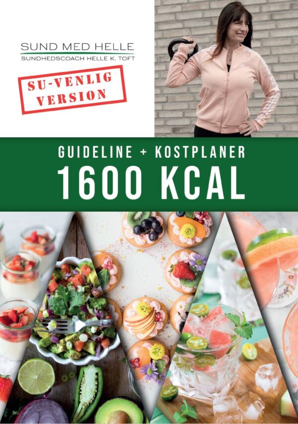 1600 kcal kostplaner SU-venlig version