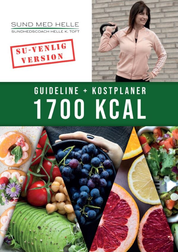 1700 kcal kostplaner SU-venlig version