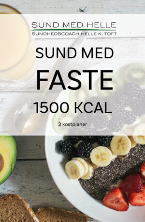 Kostplan til vægttab - Sund med faste - 1500 kcal